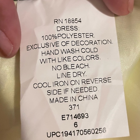 Rare Editions Little Girls Floral Fit and Flare Dress - Picture 2 of 6